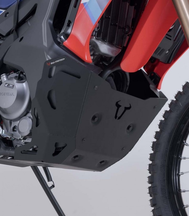 SW-MOTECH Skid Plate for Honda CRF300 Rally (24) in Black MSS.01.978.10000/B
