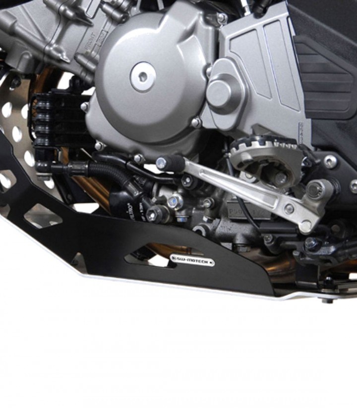 Protector de Cárter SW-MOTECH Negro Suzuki DL 650 V-Strom (04-10) MSS.05.296.10001/B