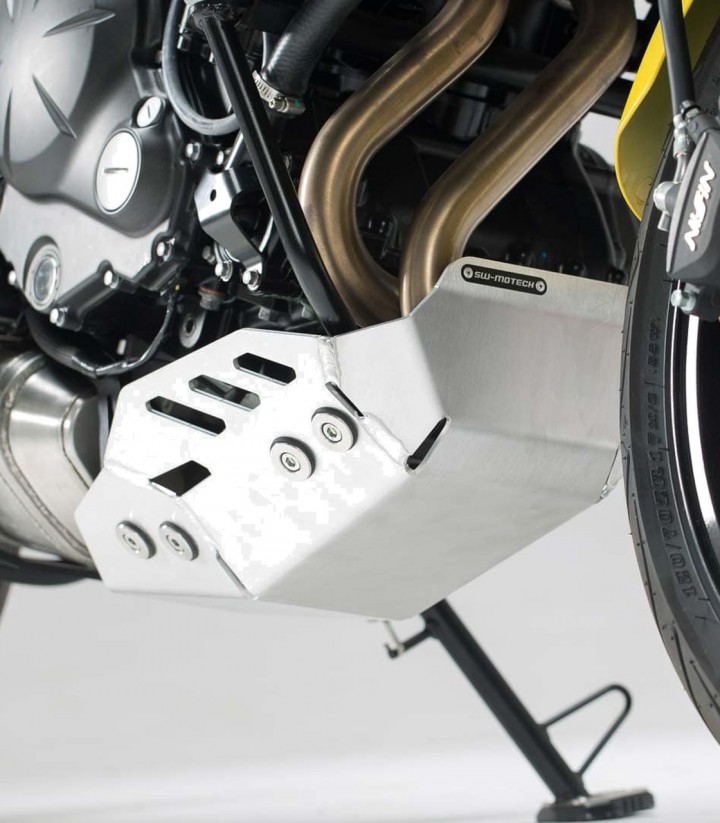Protector de Cárter SW-MOTECH Plateado Kawasaki Versys650 (14-20) MSS.08.518.10000/S