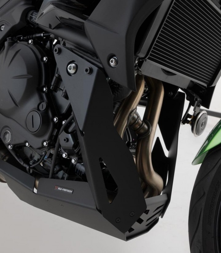 Protector de Cárter SW-MOTECH Negro Kawasaki Versys650 (21-22) MSS.08.844.10000/B