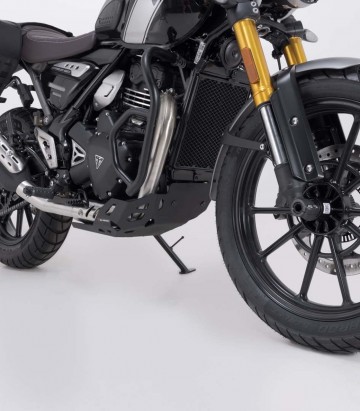 Protector de Cárter SW-MOTECH Negro Triumph Scrambler 400 X (23), XC (25) MSS.11.616.10100/B