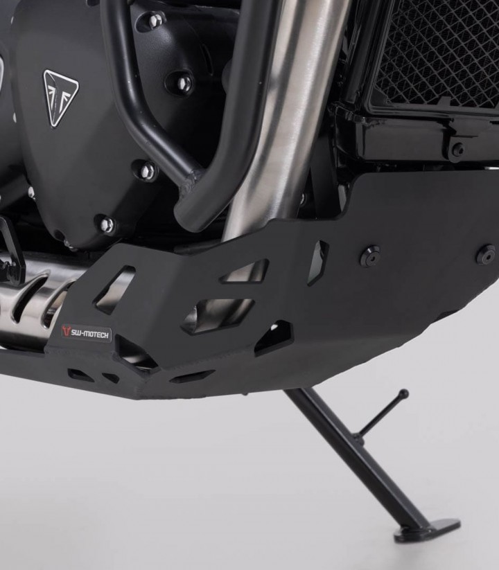 Protector de Cárter SW-MOTECH Negro Triumph Scrambler 400 X (23), XC (25) MSS.11.616.10100/B