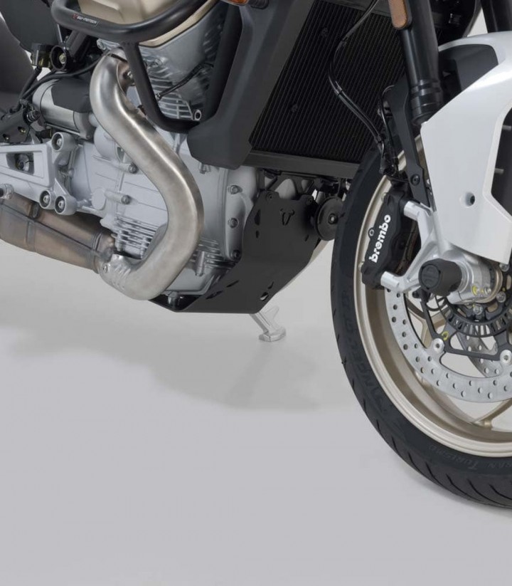 Protector de Cárter SW-MOTECH Negro Moto Guzzi V100 Mandello (22) MSS.17.038.10000/B