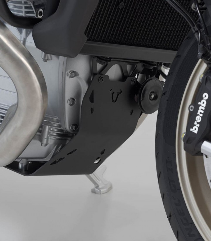 Protector de Cárter SW-MOTECH Negro Moto Guzzi V100 Mandello (22) MSS.17.038.10000/B