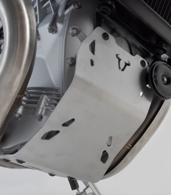 Protector de Cárter SW-MOTECH Plateado Moto Guzzi V100 Mandello (22) MSS.17.038.10000/S