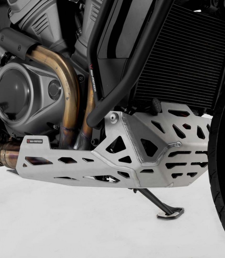 SW-MOTECH Skid Plate for Harley Davidson Pan America (RA1250) (21), Pan America ST (RA1250ST) (24) in Silver MSS.18.911.10000/S