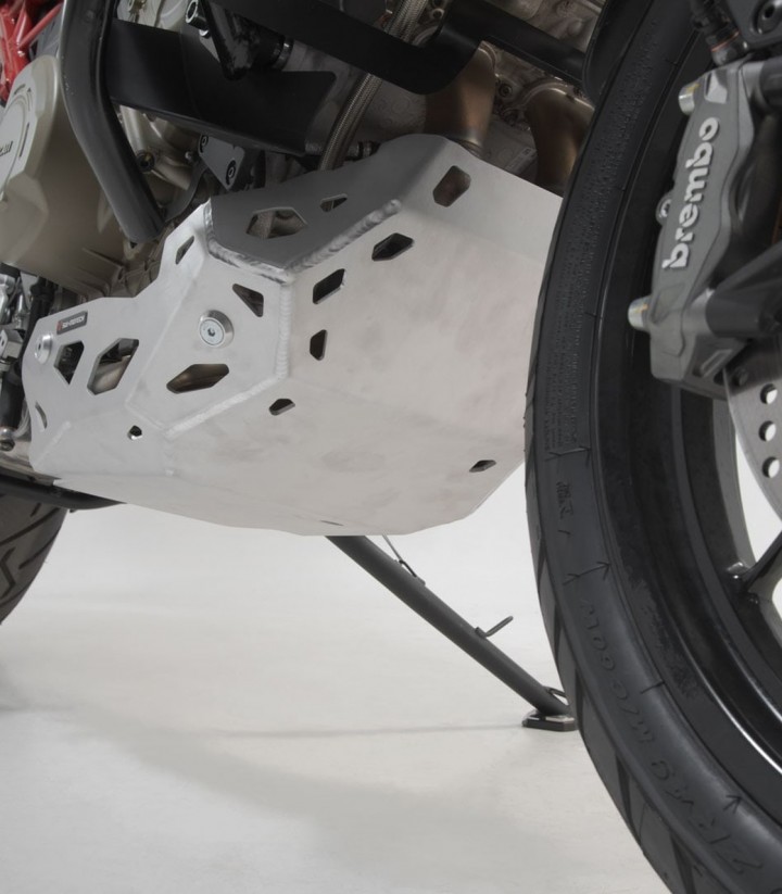 Protector de Cárter SW-MOTECH Plateado Ducati Multistrada V4 (20-24) MSS.22.822.10000/S