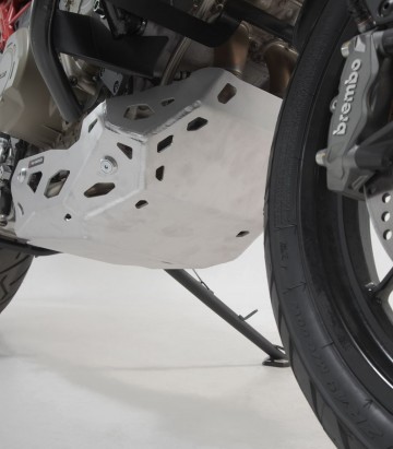 Protector de Cárter SW-MOTECH Plateado Ducati Multistrada V4 (20-24) MSS.22.822.10000/S