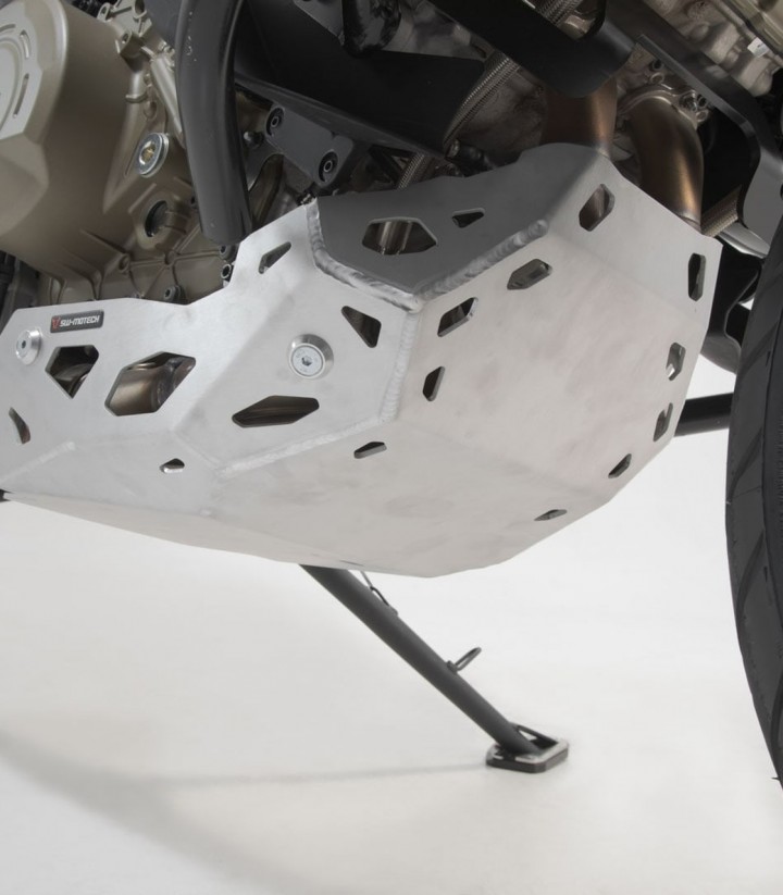 Protector de Cárter SW-MOTECH Plateado Ducati Multistrada V4 (20-24) MSS.22.822.10000/S