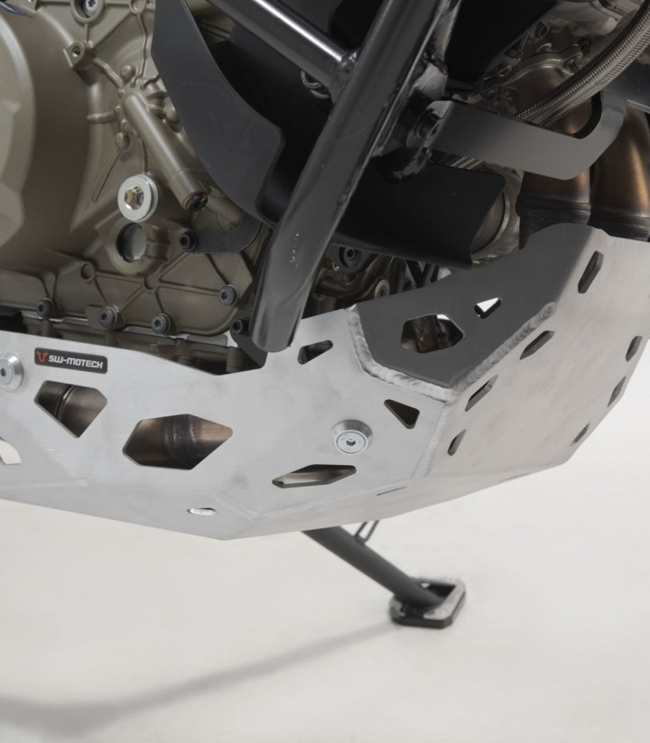 Protector de Cárter SW-MOTECH Plateado Ducati Multistrada V4 (20-24) MSS.22.822.10000/S