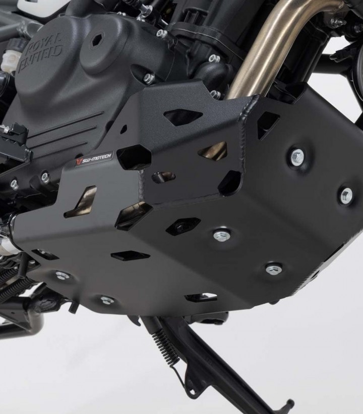 SW-MOTECH Skid Plate for Royal Enfield Guerrilla 450 (23), Himalayan 450 (23)/Rally (25) in Black MSS.41.620.10000/B