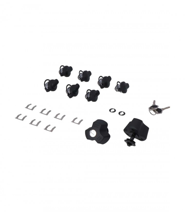 Juego de Bombines TRAX con Antirrobo EVO 9 Cerraduras SW-MOTECH QLS.00.046.15100