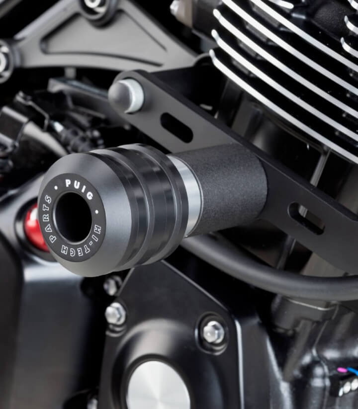 Topes anticaída Vintage 9598N de Puig para Kawasaki Z900RS/Cafe