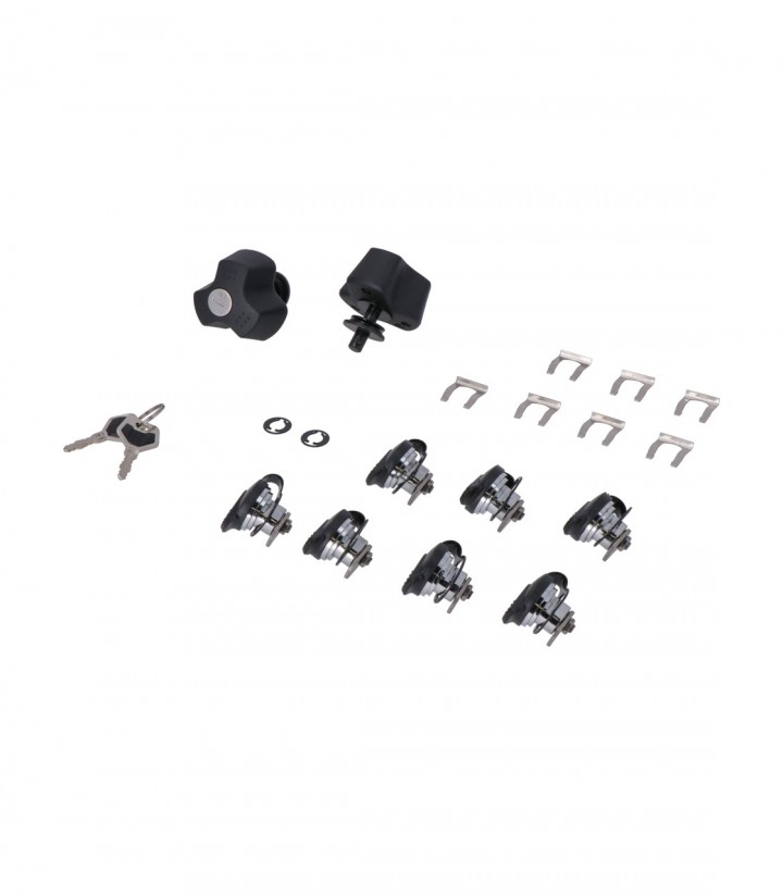 Juego de Bombines TRAX con Antirrobo PRO 9 Cerraduras SW-MOTECH QLS.00.095.15100