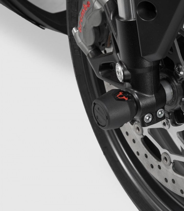 Sturzpads für Vorderachse SW-MOTECH Suzuki GSX-S1000/F (15-21), GSX-S1000S Katana (19-21), GSX-S950 (21) STP.05.176.10201/B