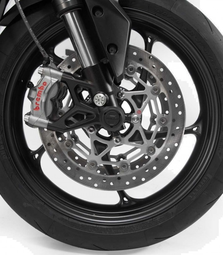 Topes Anticaída para Eje Delantero SW-MOTECH varios modelos de Husqvarna y Kawasaki STP.08.176.10301/B