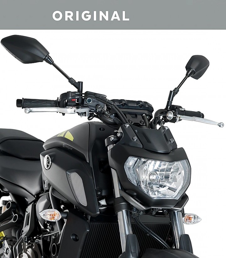 Frontabdeckung Puig New Generation Sport Plus Yamaha MT-07 (18-20) Mattschwarz 1439J