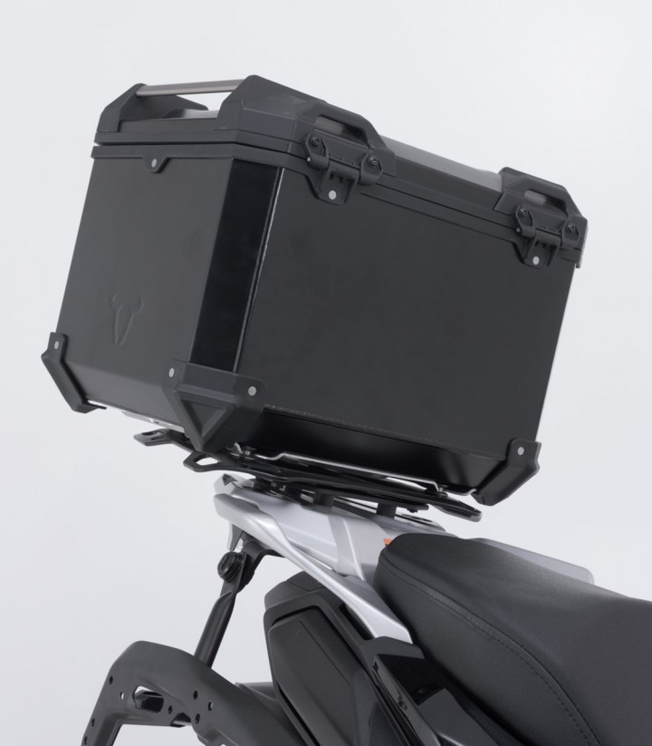 Pack Maletas Laterales + Baúl 38 L TRAX ADV en Negro + Soportes Suzuki GSX-S1000GX (23) SW-MOTECH ADV.05.601.75000/B