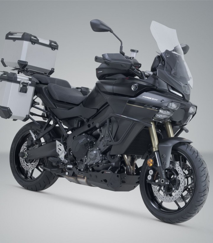 SW-MOTECH TRAX ADV Side Cases + 38 L Top Case Set with Carriers Yamaha Tracer 9 (24) ADV.06.597.75000/S