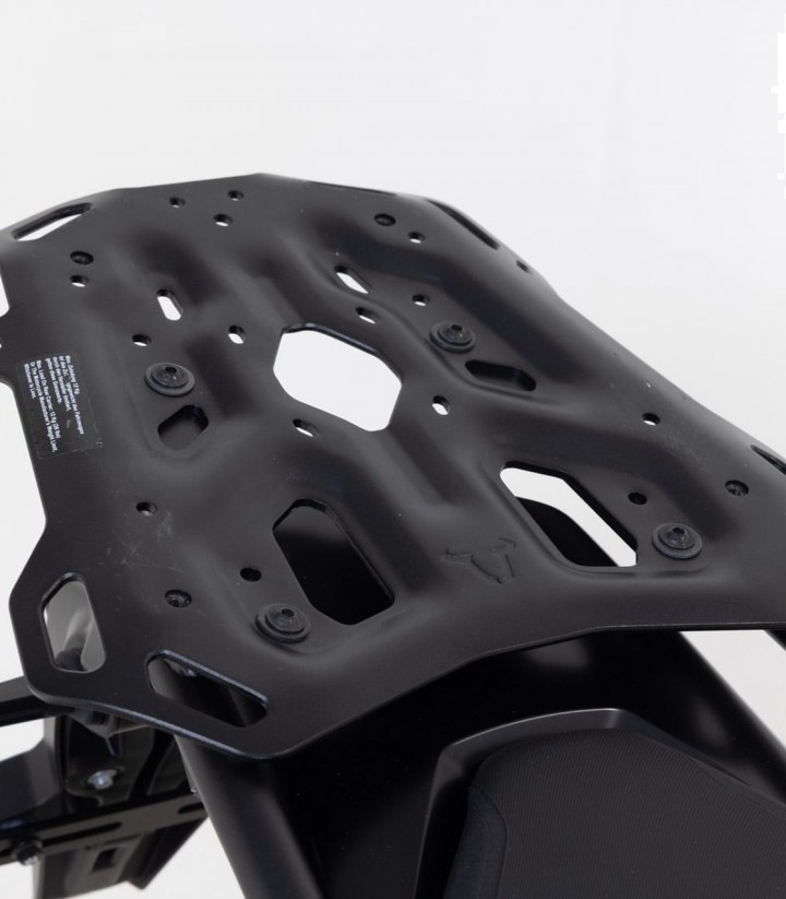 Pack Maletas Laterales + Baúl 38 L TRAX ADV en Negro + Soportes Yamaha Tenere 700 (19-24) / World Raid (22-25) SW-MOTECH ADV.06.