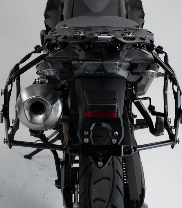 Pack Maletas Laterales + Baúl DUSC L 41 L + Soportes BMW F 650/700/800 GS (07-18) SW-MOTECH ADV.07.559.65000/B