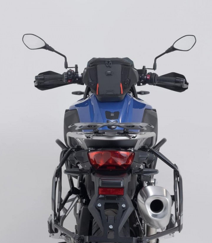 Pack Maletas Laterales + Baúl DUSC L 41 L + Soportes BMW F 750/800/850 GS (17-23) SW-MOTECH ADV.07.897.65000/B