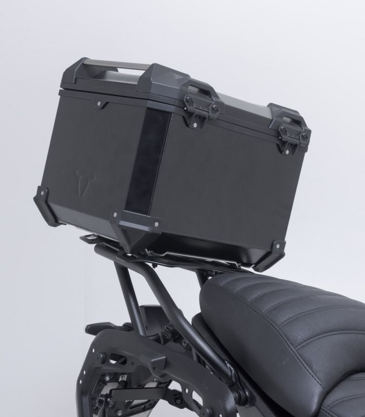 Pack Maletas Laterales + Baúl 38 L TRAX ADV en Negro + Soportes BMW R 1300 GS (23-24), R 1300 GS Option 719 Biscaya (25) SW-MOTE