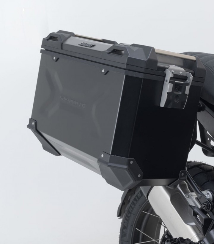 SW-MOTECH TRAX ADV Side Cases + 38 L Top Case Set with Carriers BMW R 1300 GS (23-24), R 1300 GS Option 719 Biscaya (25) ADV.07.