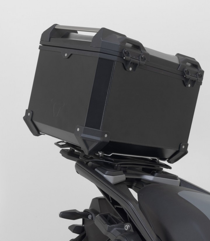 Pack Maletas Laterales + Baúl 38 L TRAX ADV en Negro + Soportes BMW R 1300 GS (23-24), R 1300 GS Option 719 Biscaya (25) SW-MOTE