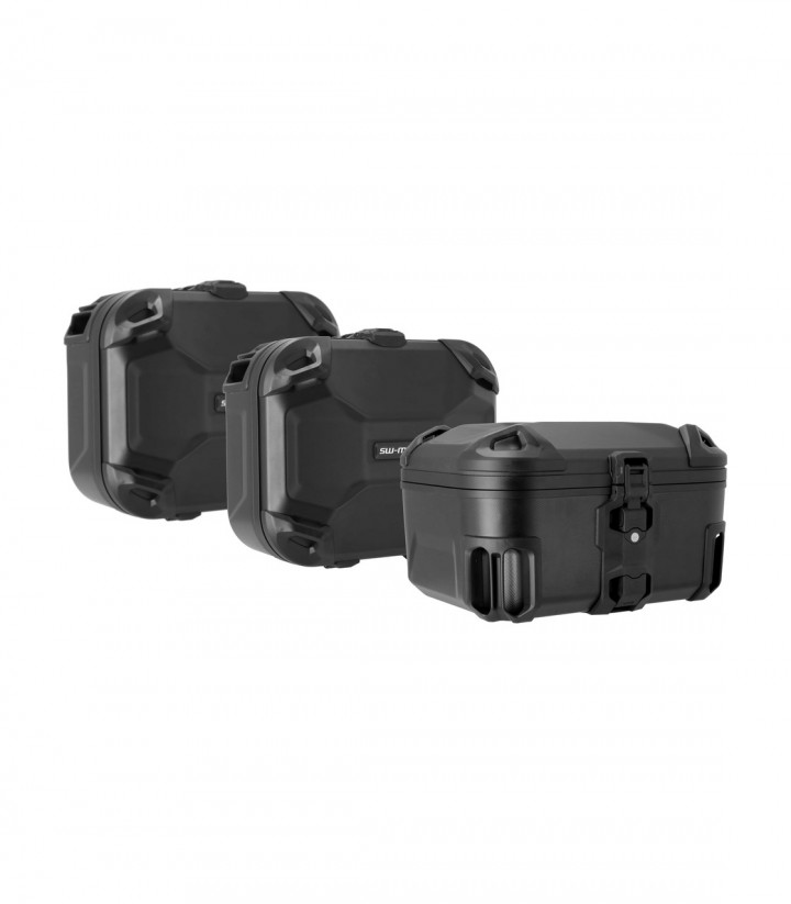Set Seitenkoffer + Topcase DUSC L 41 L + Träger BMW R 1300 GS Adventure (24) SW-MOTECH ADV.07.976.65000/B