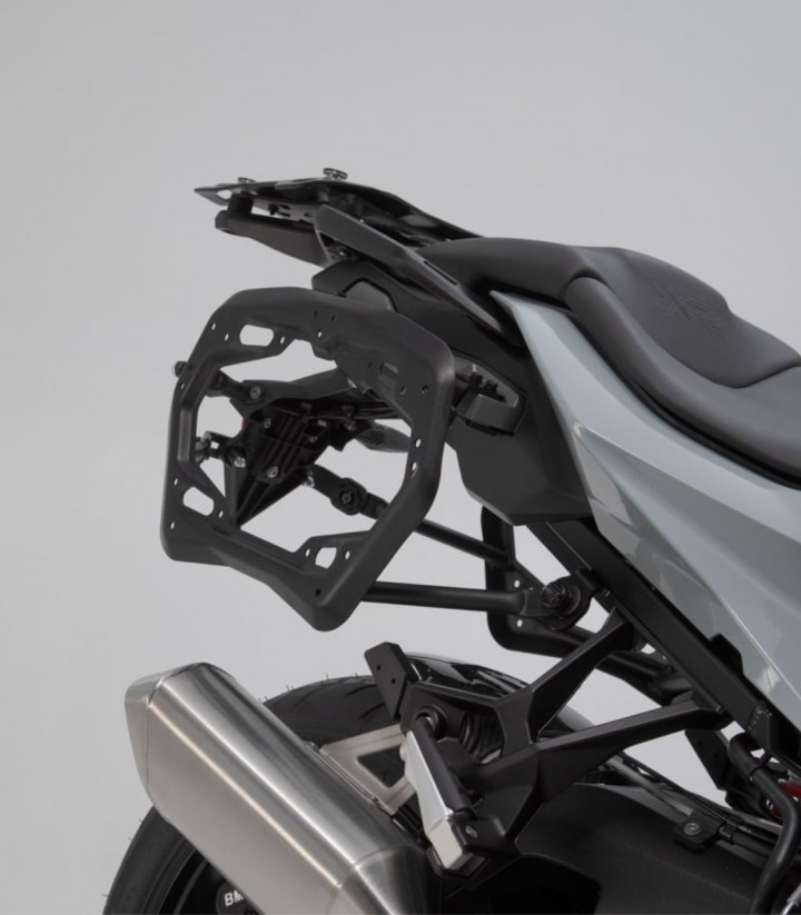 Seitenkoffer mit Träger DUSC Schwarz 33/33 L BMW S 1000 XR (19-23) SW-MOTECH KFT.07.954.65001/B