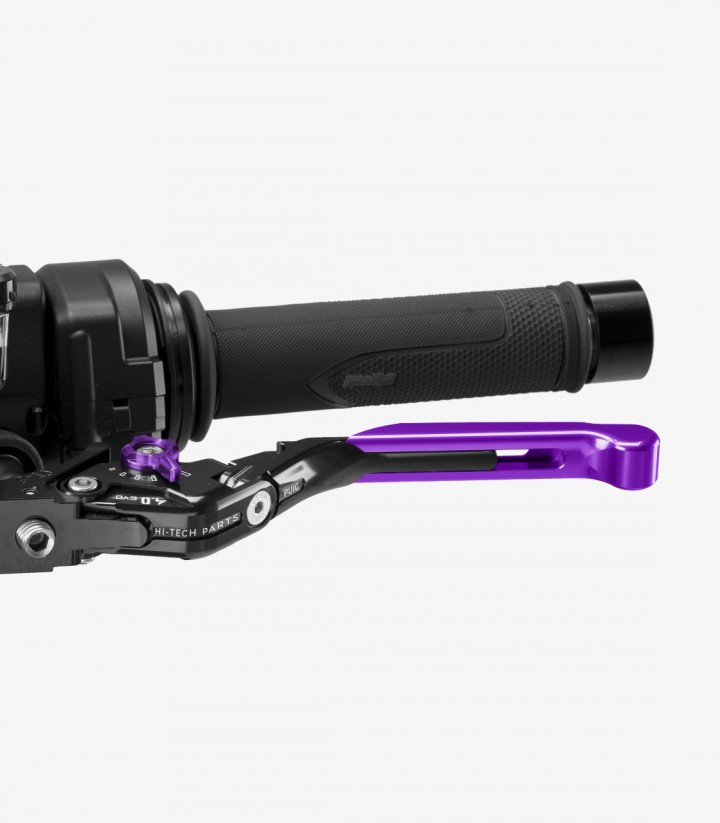 Puig 4.0 Extendable-Foldable Levers Purple