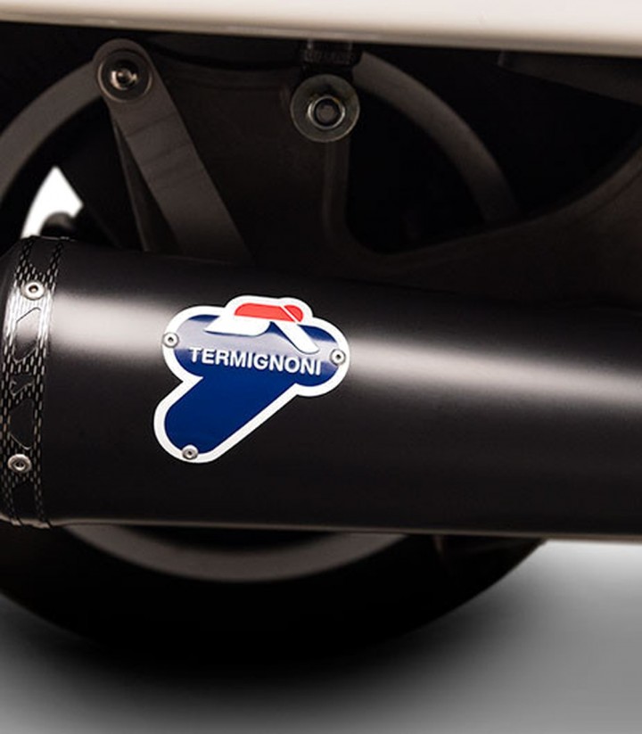 Termignoni Auspuff Conical Edelstahl für Piaggio Vespa GTS 250 / 300 (08-22) PI0309440IBB
