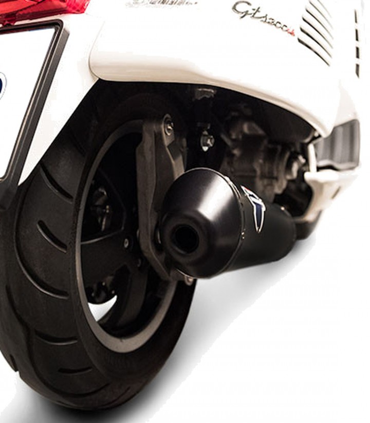 Termignoni Auspuff Conical Edelstahl für Piaggio Vespa GTS 250 / 300 (08-22) PI0309440IBB