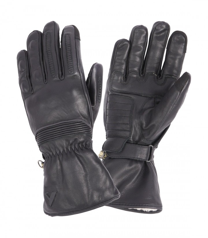 Guantes de Moto de Invierno By City Lyon de Hombre Negros