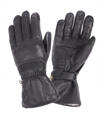 Guantes de Moto de Invierno By City Lyon de Hombre Negros
