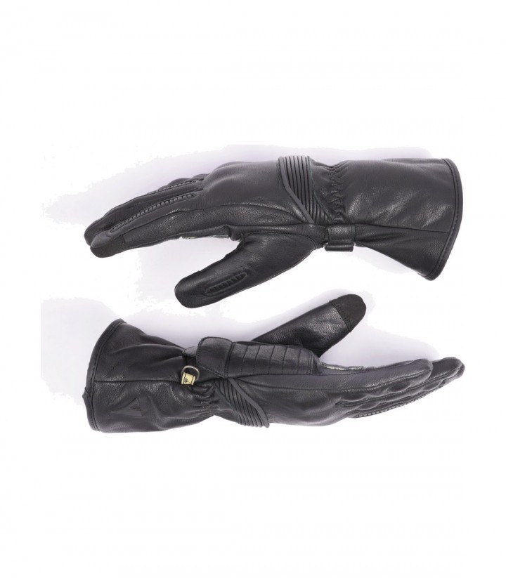 Guantes de Moto de Invierno By City Lyon de Hombre Negros