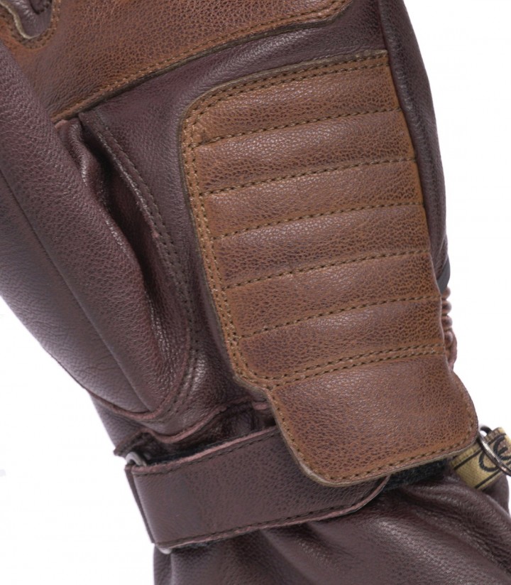 Guantes de Moto de Invierno By City Lyon de Hombre Marrones