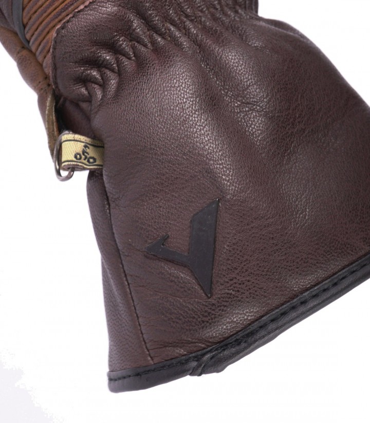 Guantes de Moto de Invierno By City Lyon de Hombre Marrones