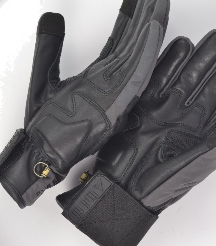 Guantes de Moto de Invierno By City Artic de Hombre Grises