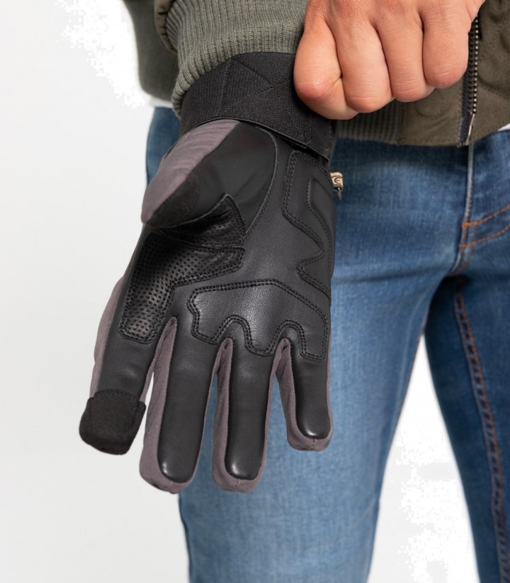 Guantes de Moto de Invierno By City Artic de Hombre Grises