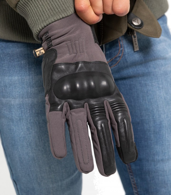 Guantes de Moto de Invierno By City Artic de Hombre Grises