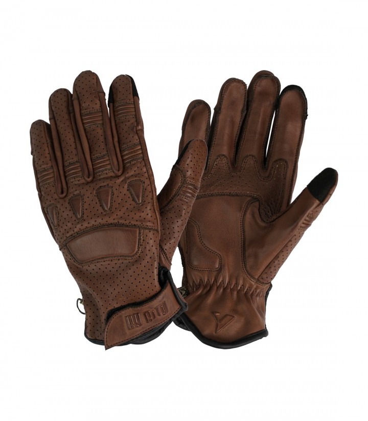 Guantes de Moto de Verano By City Pilot II de Hombre Mostaza