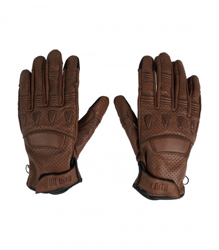 Guantes de Moto de Verano By City Pilot II de Hombre Mostaza