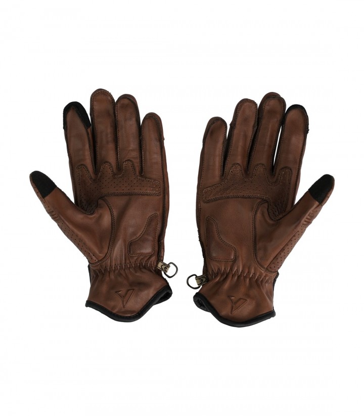 Guantes de Moto de Verano By City Pilot II de Hombre Mostaza