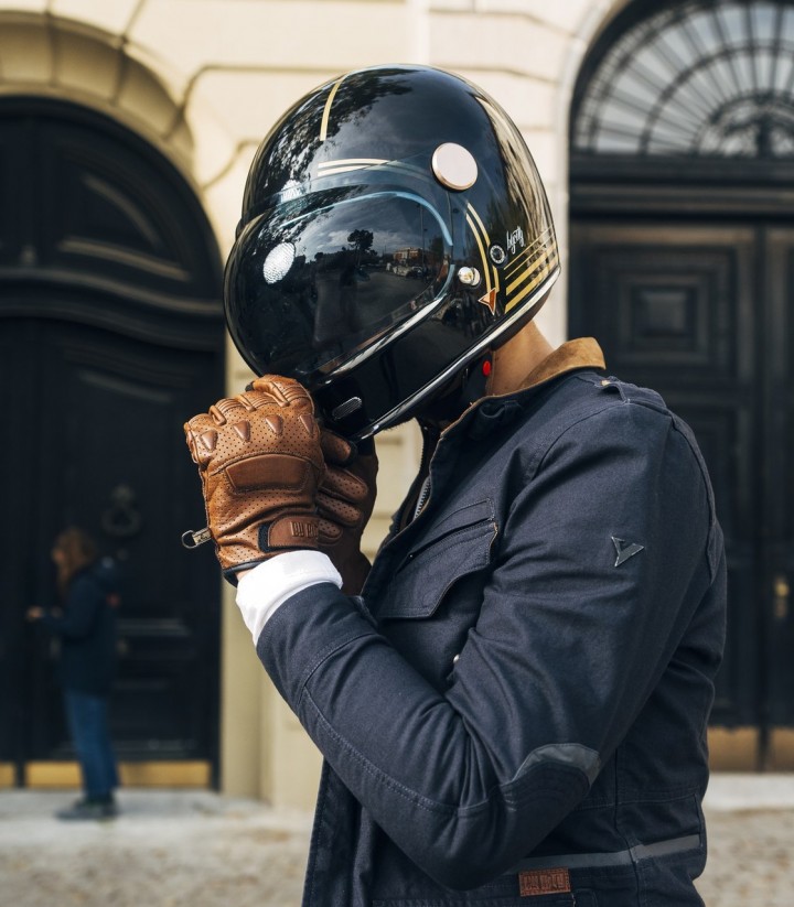 By City Pilot II Men's Summer Motorcycle Gloves in Mustard