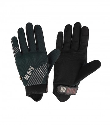 Guantes de Moto de Verano By City Moscow de Hombre Verdes
