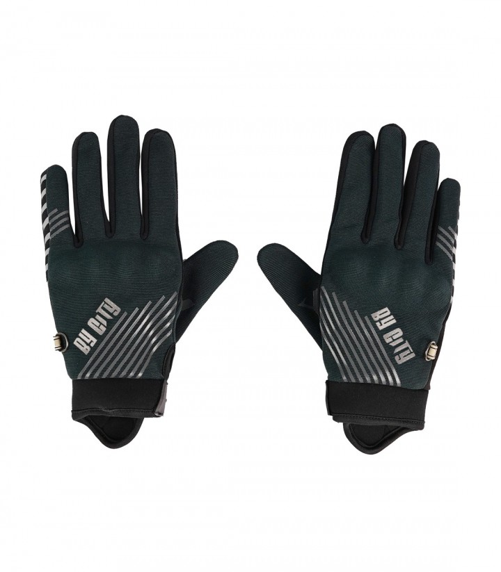 Guantes de Moto de Verano By City Moscow de Hombre Verdes