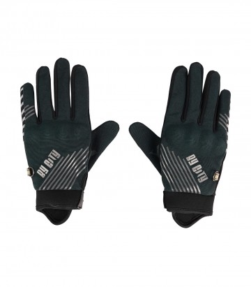 Guantes de Moto de Verano By City Moscow de Hombre Verdes