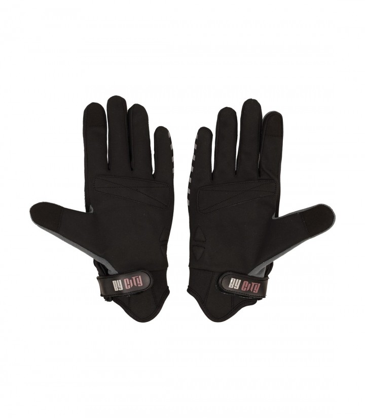 Guantes de Moto de Verano By City Moscow de Hombre Grises